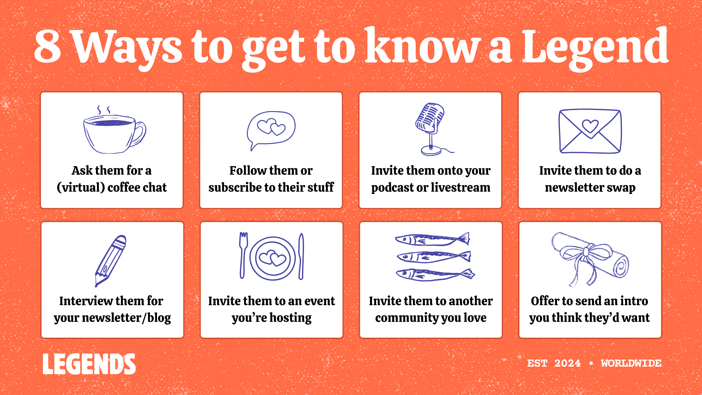 8 ways to get to know a Legend