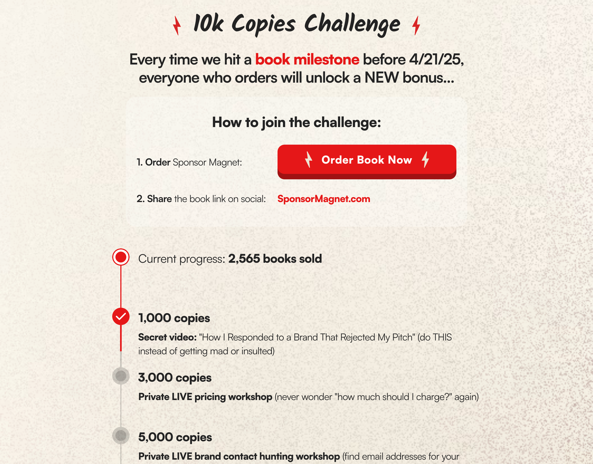 Justin's 10k challenge tracker