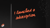 I launched a subscription even though Matt McGarry told me not to