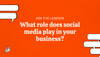 Ask The Legends: What role does social media play in your business?
