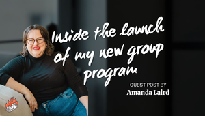 I just launched a new group program. Here's exactly how it went.